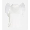 Karl lagerfeld sveter PUFF SLEEVE TOP biela