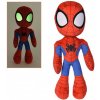 Marvel: Amazing Friends - Spiderman Spidey plyšová figúrka so svietiacimi očami 25cm