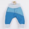NEW BABY Softshellové dojčenské nohavice modré 92 100%polyester+membrána TPU 92 (18-24m)