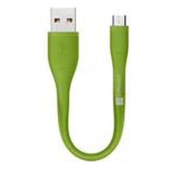 Connect IT SKITCI1168 Micro USB - USB pre Power banky, 13cm, zelený