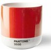 Pantone Hrnček Cortado Red 2035 175 ml