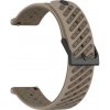 VSETKONAMOBIL 126049 TWILL SILICONE Vymeniteľný remienok pre Suunto Race 2 hnedý