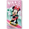 Disney Jerry Fabrics Detská plážová osuška Minnie surf Bavlna 70x140 cm
