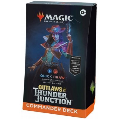 Wizards of the Coast Magic The Gathering Outlaws of Thunder Junction Commander Deck Quick Draw