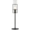 Markslöjd | Markslöjd 108555 - Stolná lampa TUBO 1xE14/40W/230V 50 cm čierna/číra | ML1247