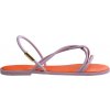 Dámske šľapky HAVAIANAS, UNA MANGA oranžová,fialová, 37 EU