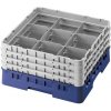 Cambro Kôš Camrack 9 pozícií, výška pohára 13,2 cm - Modrá| TOM, R-9S434-186