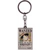 Kľúčenka One Piece - Wanted Luffy