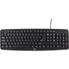 Klávesnica TITANUM TK102 PS/2 v čiernej farbe - plnohodnotná QWERTY US (TK102)