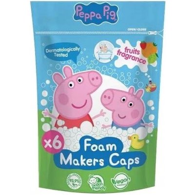 WASCHKÖNIG Peppa Pig Dream pena do kúpeľa 6 x 20 g