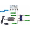 HEVC anténny set pre 5 TV 797-101-5 Vnútorné - pre montáž na pôdu