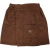 EVEI Kilt do sauny pánsky 100 % bavlna vaflová, 55x150 cm, biely