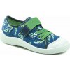 Befado 351y029 detské tenisky modro zelené