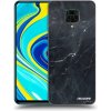 Picasee silikónový čierny obal pre Xiaomi Redmi Note 9S - Black marble