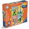 RAVENSBURGER Moje prvé puzzle Uhádneš kto som? 4v1 2,3,4,5 dielov