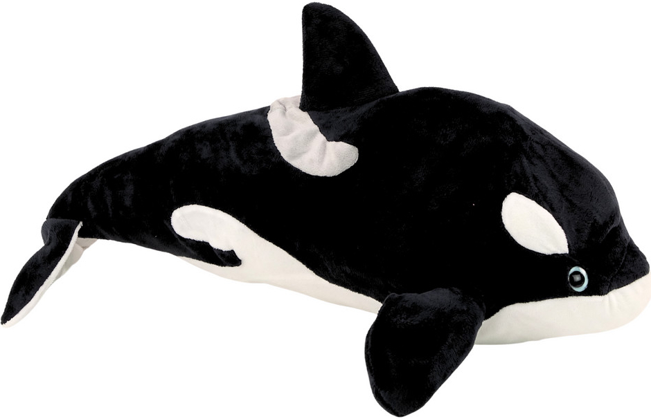 Lean Toys Orca čierna 50 cm