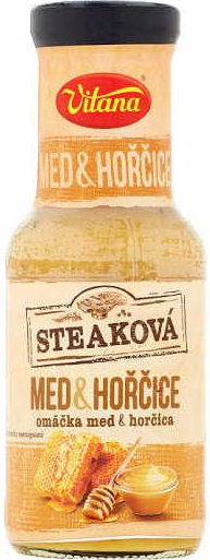 Vitana Steak med a horčica omáčka 250 ml od 1,89 € - Heureka.sk