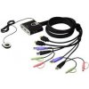 ATEN 2port HDMI KVM USB 2.0 mini, 1.2m, DO CS-692