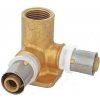 HERZ PipeFix koleno lisovacie nástenné dvojité 20 x 2 - Rp1/2