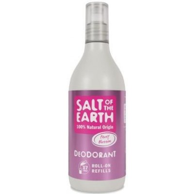 Salt Of The Earth Náhradná náplň do prírodného guličkového dezodorantu Peony Blossom (Deo Roll-on Refills) 525 ml