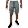 Pánske šortky šedej farby 23 sivá M