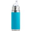 Nerezová TERMO fľaša s náustkom Pura - aqua 260 ml