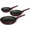 BERLINGERHAUS Sada panvíc s titánovým povrchom 3 ks Leonardo Collection