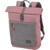 Batoh Travelite Basics Rollup 35 L ružová