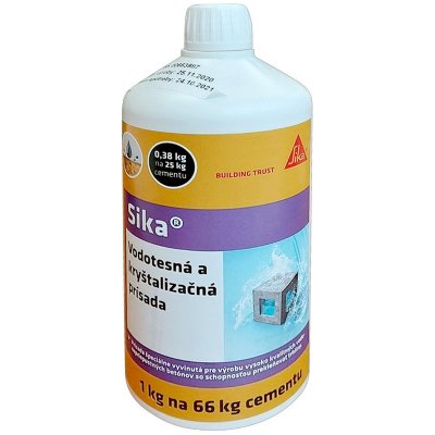 Sika vodotesná a kryštalizačná prísada 1 kg 663987