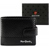 Pánska kožená peňaženka Pierre Cardin YS607 323A čierna 11,5 x 8,5 x 2,5 cm