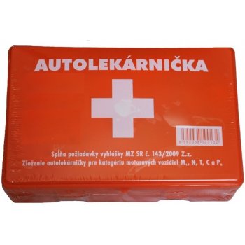 Autolekárnička Panacea, plastová, 143/2009