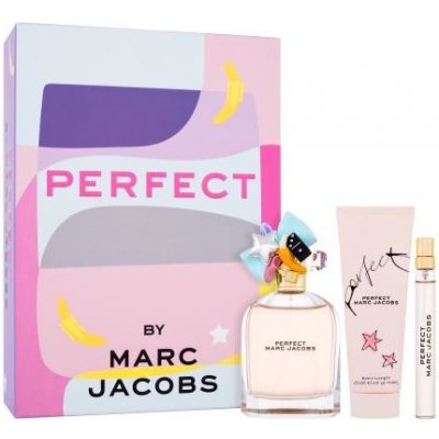 Marc Jacobs Perfect SET3 darčekový set parfumovaná voda 100 ml + telové mlieko 75 ml + parfumovaná voda 10 ml