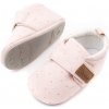 Sterntaler detské barefoot textilné capačky rosa dot