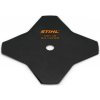 STIHL GrassCut 230-4 – štvorcípy žací nôž na krovinorez, pr. 230 mm, otvor 20 mm