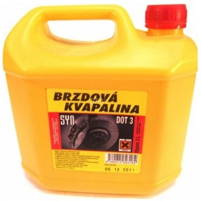 GrandX Brzdová kvapalina DOT 3 3 l