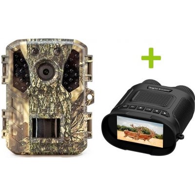 Fotopasca OXE Gepard II a binokulárne nočné videnie OXE DV29 + 32 GB SD karta a 4 ks batérií ZADARMO! SET10-1+DV29
