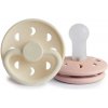 CUMLÍKY FRIGG MOON PHASE BLUSH/ CREAM, +6M, SILIKÓN