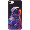 Odolné silikónové puzdro iSaprio - Neon Astronaut - iPhone 8
