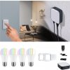 Paulmann Smart Home Set ZigBee 4x E27 9,3W LED matná RGBW - 5187