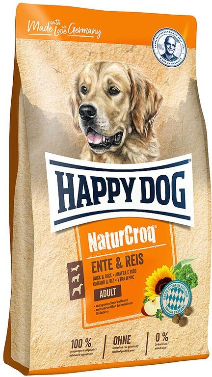 Happy dog NaturCroq Ente & Reis 12 kg