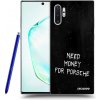 Picasee silikónový prehľadný obal pre Samsung Galaxy Note 10+ N975F - Black Fuel