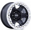 KMC KMC KM238 VI BEADLOCK 9x17 5x127 ET-12 Satin Black W/ Machined Ring 71.5