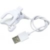 HELMER nabíjací kábel pre Helmer LK 704 biela / 30 cm / USB-A kabel LK 704