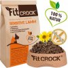 Lisované granule Fit-Crock Sensitive Jahňacie - vzorka MINI 200 g