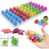 60 szt. VAJÍČKO RASTÚCE DINOSAURA 3CM LAHOVACIE PESTOVANIE DINOSAUROV