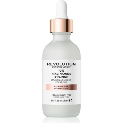 Revolution Skincare Niacinamide 10% + Zinc 1% sérum na rozšírené póry 60 ml