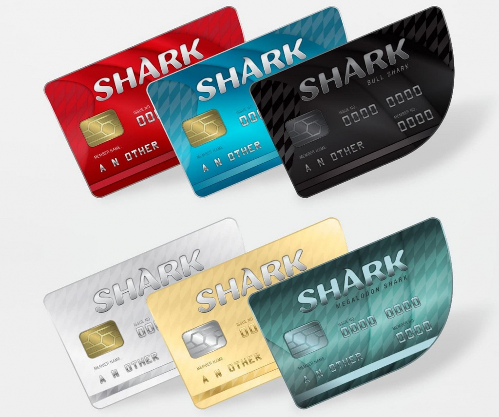 GTA 5 Online Megalodon Shark Cash Card 8,000,000$