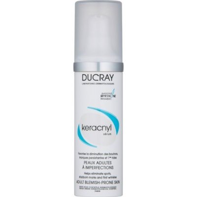 Ducray Keracnyl Adult Blemish-Prone Skin krémové sérum pre pleť s nedokonalosťami 30 ml