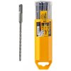DeWALT Príslušenstvo - 10-dielna súprava vrtákov do muriva SDS Plus, priemer 6 mm DT8956
