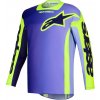 Alpinestars RACER PORTL fialová/žlutá fluo